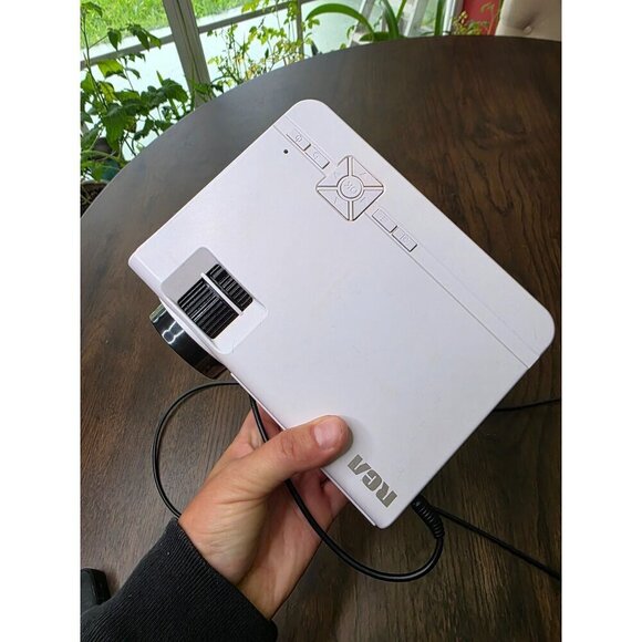 RCA Home Theater Projector With Remote, Power Supply & Manual Model RPJ136 White - Picture 16 of 16